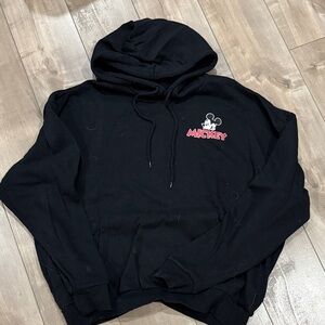 Aeropostale Black Hoodie with Mickey Design